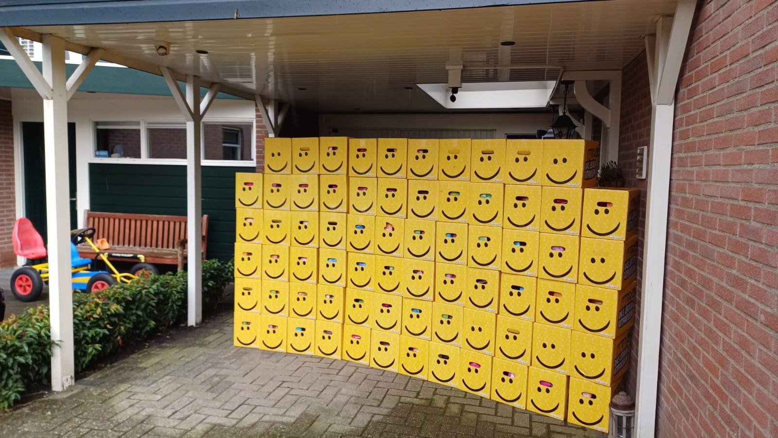 Zegelactie Jacoline en Gerrit