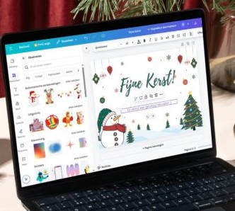 Workshop: Kerstkaarten maken met Canva