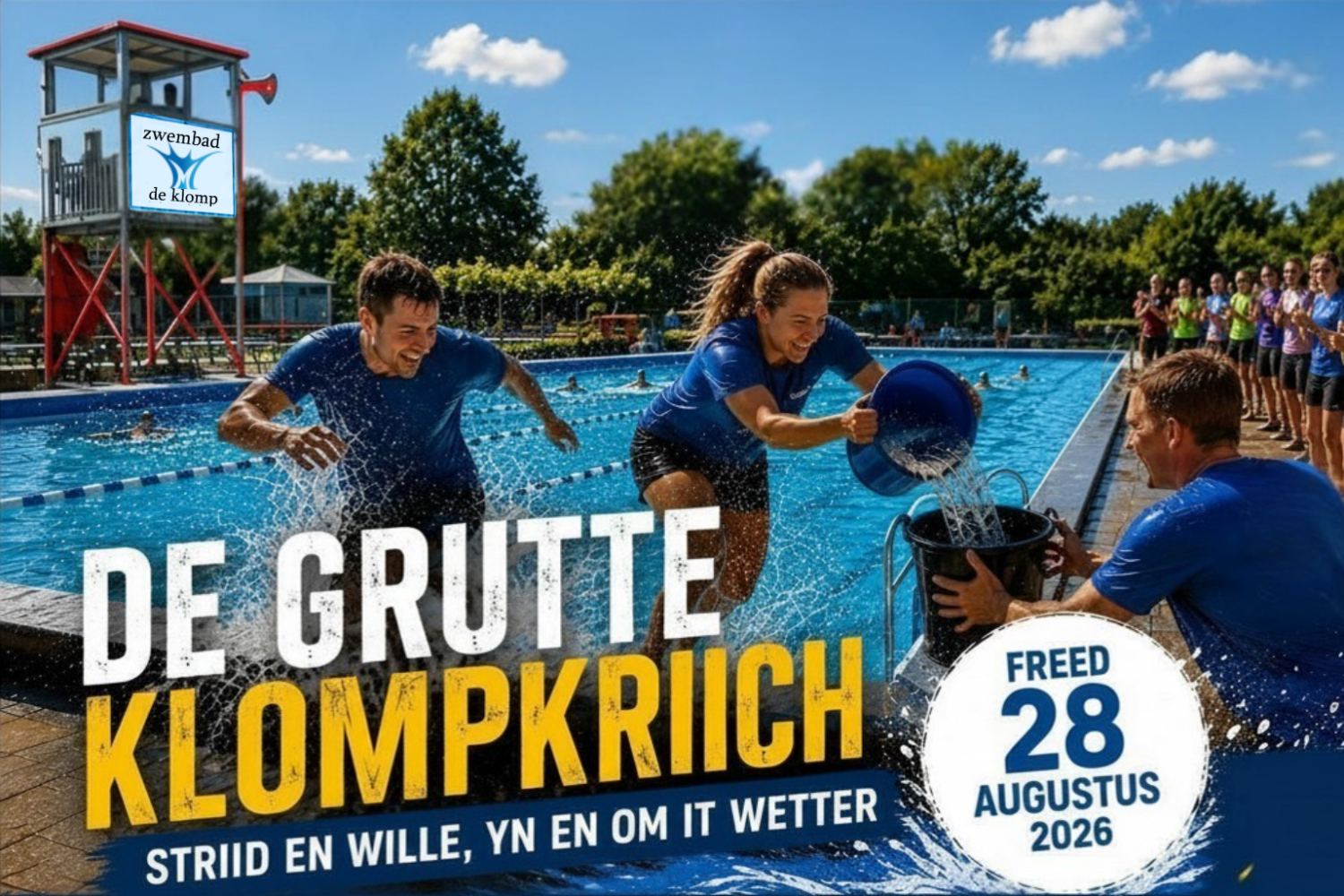 De Grutte Klompkriich op 28 augustus